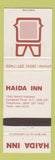 Matchbook Cover - Haida Inn Campbell River BC