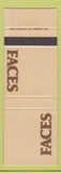 Matchbook Cover - Faces Toronto ON St Catharines
