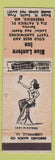 Matchbook Cover - Blue Lantern Inn Frederick MD girlie pinup Lady in Distress