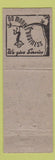 Matchbook Cover - Blue Lantern Inn Frederick MD girlie pinup Lady in Distress