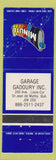 Matchbook Cover - Minute Mufflers Garage Gadoury St Jean De Matha QC