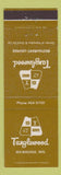 Matchbook Cover - Tanglewood Restaurant Milwaukee WI Filagree