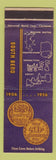 Matchbook Cover - South Bend Lathe IN 1956
