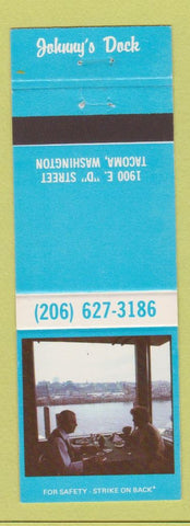 Matchbook Cover - Johnny's Dock Tacoma WA