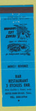Matchbook Cover - Bar Restaurant 3 E T???miscouata-sur-le-Lac QC WEAR blue