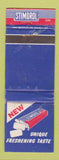 Matchbook Cover - Stimorol Gum Canada WORN