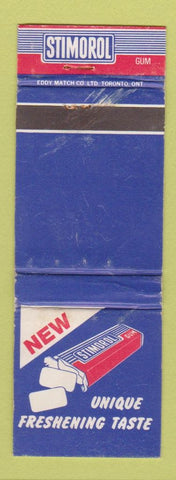Matchbook Cover - Stimorol Gum Canada WORN