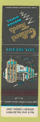 Matchbook Cover - Gulliver's Travels Motor Hotel Stoney Creek ON