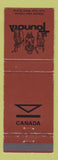 Matchbook Cover - La Toundra Canada Buffet