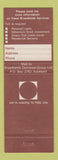 Matchbook Cover - Broadland's Finance Investment Auckland New Zealand WEAR