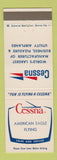 Matchbook Cover - Cessna American Eagle Flying airplanes