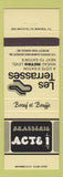 Matchbook Cover - Les Terrasses Brasserie Acte QC