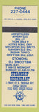 Matchbook Cover - Steamship Restaurant Thorold ON