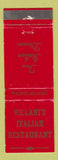 Matchbook Cover - Villani's Italian Restaurant La Mesa CA