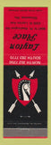 Matchbook Cover - Layton Place Milwaukee WI restaurant