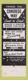 Matchbook Cover - Thunderbird Lodge Gallup NM Lariat Lodge Congress Inn