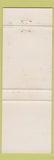Matchbook Cover - Don's Furniture Stores College Bridge NB Barber Shop red