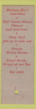 Matchbook Cover - Old Cathay Chinese Restaurant Chicago IL