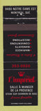 Matchbook Cover - L Imperial Montreal QC WEAR