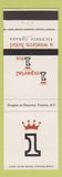 Matchbook Cover - Imperial Inn Victoria BC