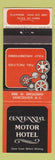 Matchbook Cover - Centennial Motor Hotel Vancouver BC