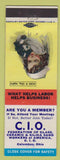 Matchbook Cover - Glass Ceramic Silica Union Columbus OH Still Hurt?