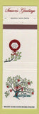 Matchbook Cover - Raintree Seattle Tacoma Lynnwood WA Christmas Honolulu