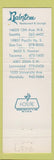 Matchbook Cover - Raintree Seattle Tacoma Lynnwood WA Christmas Honolulu
