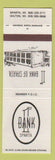 Matchbook Cover - 1st Bank Sparta WI Wilton WORN