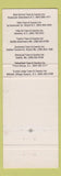 Matchbook Cover - Town and Country Inn Vancouver BC Airport