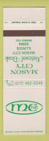 Matchbook Cover - Mason City National Bank IL