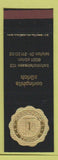 Matchbook Cover - Corinphila Zurich black