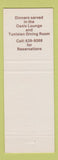 Matchbook Cover - Murat Shrine Club House