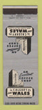 Matchbook Cover - Hotel Wales Calgary AB
