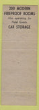 Matchbook Cover - Hotel Wales Calgary AB