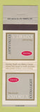Matchbook Cover - Export A Cigarettes Canada