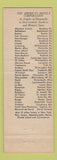 Matchbook Cover - Shenandoah Hotel Martisburg WV