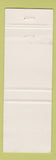 Matchbook Cover - Forbidden City Hamilton ON
