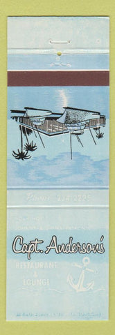 Matchbook Cover - Captain Anderson's Restaurant Panama City FL