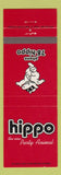 Matchbook Cover - Hippo New Party Animal Houston TX date line?