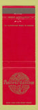 Matchbook Cover - Ancient Custon Restaurant Cleveland OH