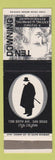 Matchbook Cover - Ten Downing Restaurant San Diego CA Winston Churchill