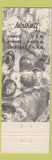 Matchbook Cover - Ten Downing Restaurant San Diego CA Winston Churchill