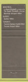Matchbook Cover - Hotel Vancouver BC WEAR