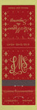 Matchbook Cover - Le Manoir Du Saguenay Arvida QC