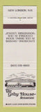 Matchbook Cover - Gray House Restaurant New London NH
