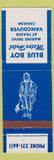 Matchbook Cover - Blue Boy Motor Hotel Vancouver BC