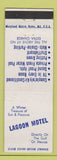 Matchbook Cover - Lagoon Motel South Clearwater Beach FL