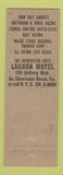 Matchbook Cover - Lagoon Motel South Clearwater Beach FL