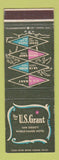 Matchbook Cover - US Grant Hotel San Diego CA